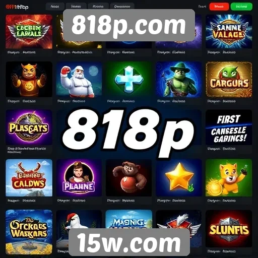 818p.com oferece diversidade em jogos online