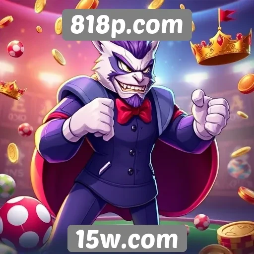 Variedade de jogos disponíveis em 818p.com